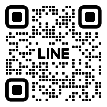 公式LINEの二次元コード